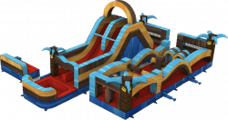 62’ Tropic Shock Obstacle Course (DRY)