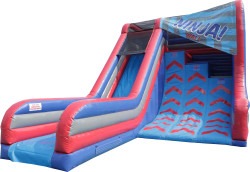 Ninja Warrior Obstacle Wall Dry Slide